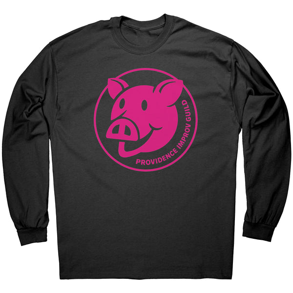 PIG_Long_Sleeve_Shirt_Black_Mo