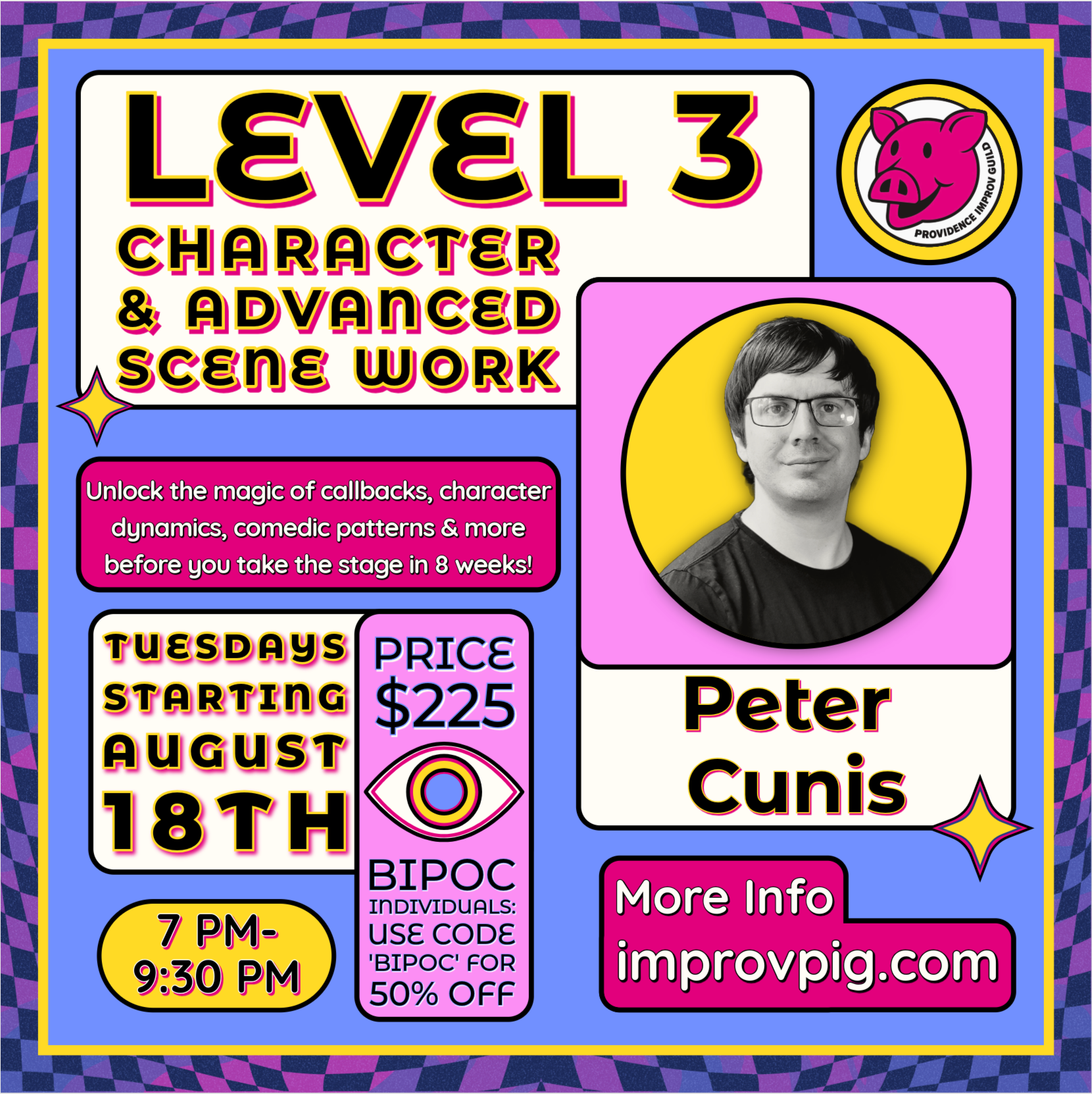 Level 3: Character & Advanced Scene Work w/ Peter Cunis